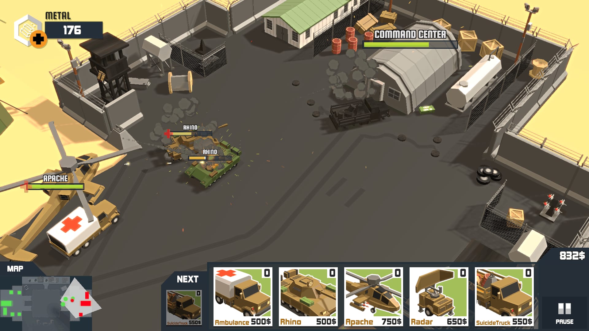 Screenshot 4 - gameplay of Call of Tanks