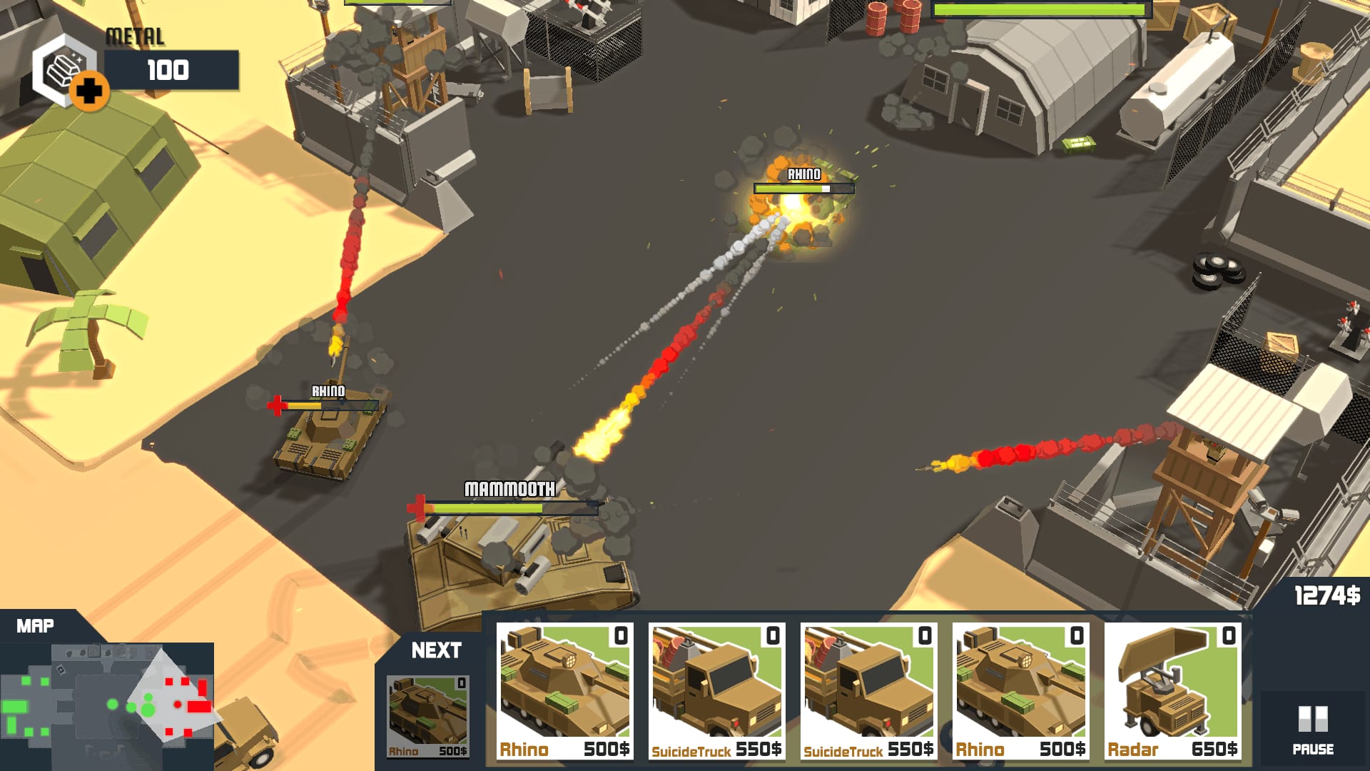 Screenshot 5 - gameplay of Call of Tanks